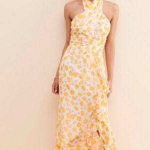 Keepsake The Label Grecian Floral Midi Dress Size 8